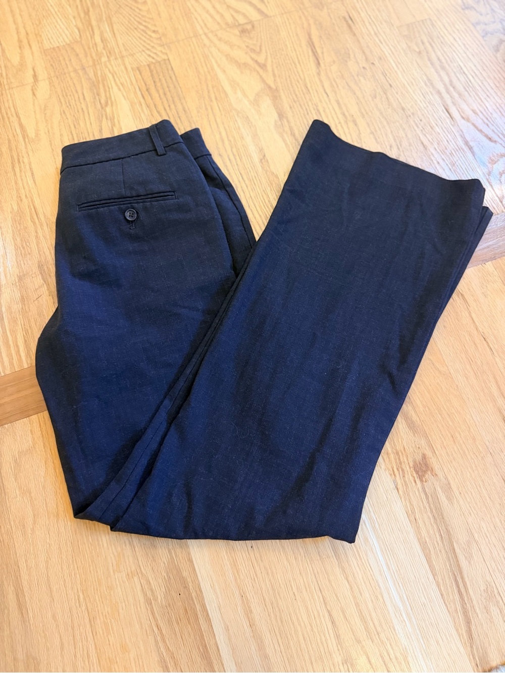 Ladies Size 4 "Express" Editor Dark Navy Dress Pants GUC